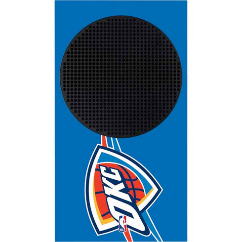 NBA Oklahoma City Thunder Large Logo Xbox Series S Console Skin